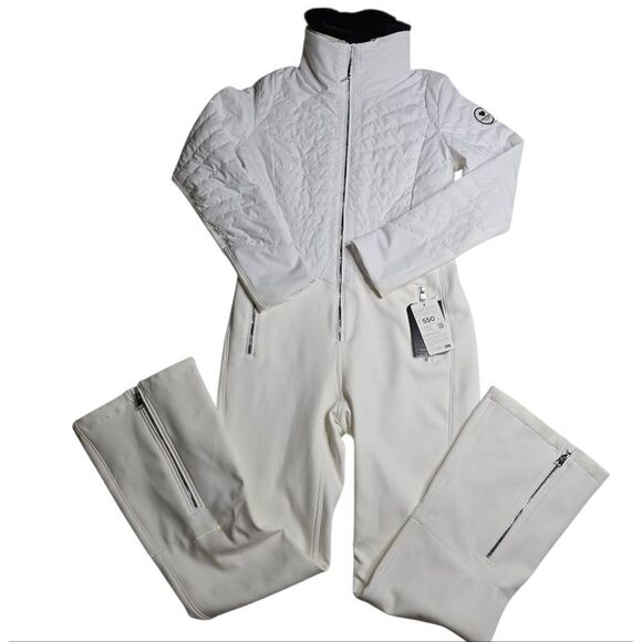 1274 NWT Obermeyer Katze Suit Size 12 Regular White - Picture 6 of 11